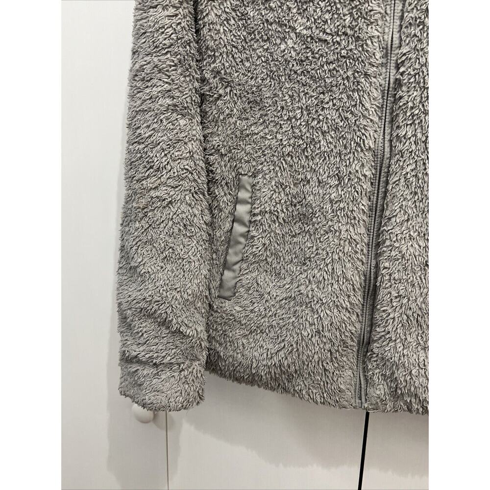 Patagonia Los Gatos Jacket Women's M Deep Pile Fleece LIGHT GRAY 25211 Full Zip - Picture 4 of 8